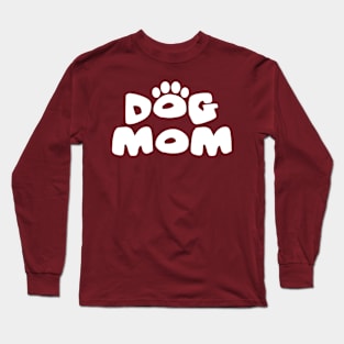 Dog Mom Logo Long Sleeve T-Shirt